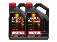 MOTUL 8100 X-CLEAN+ 5W-30 engine oil 10ltr - 106376, 106377