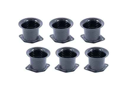 Carbon Fiber Carburettor Velocity Stack Kit (50mm Tall) by Rennline. Porsche 911 / 912 / 356 - PCG10832201, 91110832201, 90110093301 - M91