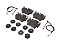 FRONT Brake pads, sensors, shims kit Porsche Boxster 986 S 3.2L OE - 99635294903, 99635108802, 99661236501