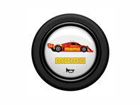 MOMO Standard Horn Button 1 Contact - Passion 1993 - White - M22135311115