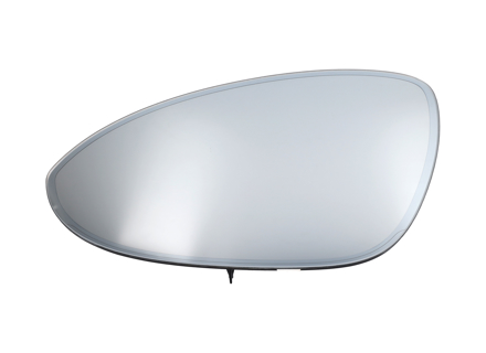 Door mirror glass LEFT for Right Hand Drive CONVEX. Porsche 9YA Cayenne - 9Y2857521F