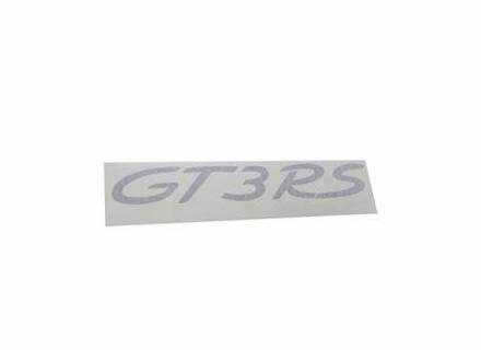 GT3 RS sticker in Black. Porsche 997 GT3 RS - 99755923792041, 99755923792