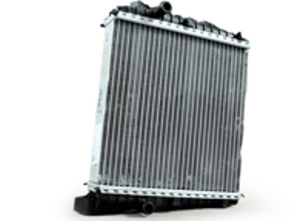 Radiator water, Right. Porsche 958 Cayenne 3.0L / Hybrid >>2012 - 95810621200, 53007