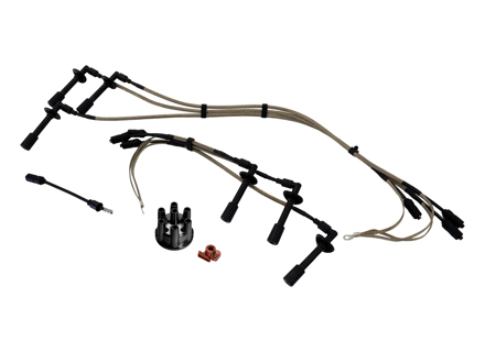 Kit d'allumage Câbles HT, Rotor, Capuchon d'allumeur Porsche 911SC - 91160201103, 91160201203, 91160906100, 91160901007, 91160901107, 93060290104, 93060290401, 93060290105