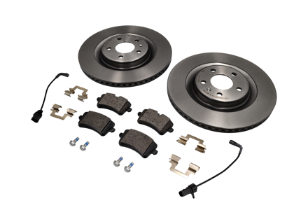 Rear brake disc and brake pads package Porsche Macan