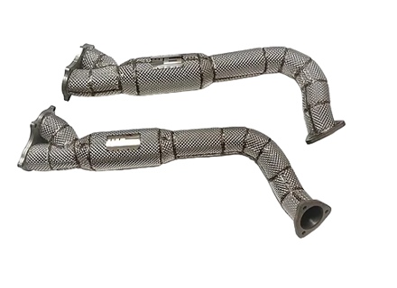 共振 GPF 删除排气管组。保时捷 718 Boxster Spyder / Cayman GT4 / GTS 4.0ltr - 982254351B, 982254351L, 982254351AA, 982254351N, 982254351T, 982254350B, 982254350L, 982254350N, 982254350AB, 982254350T - 9M82254351BRESKIT