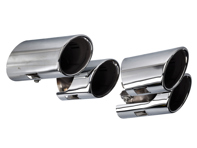 Exhaust tail pipes SPORT version. Porsche 991 Carrera S 3.8L - 99104420011
