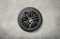 20' Macan S winter wheel-and-tyre set, high gloss black. Porsche Macan-e - 95C044600B 20' Macan S winter wheel-and-tyre set, high gloss black. Porsche Macan-e - 95C044600B
