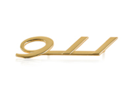 '911' Logo Badge for Porsche 911 1965-68 - 90155930520 '911' Logo Badge for Porsche 911 1965-68 - 90155930520