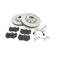 Remschijf en remblokkenset voor, 380x38 mm. Porsche Cayenne 955 Turbo S / 957 Turbo / 957 Turbo S (OE-nr. 95535140161 en 95535140261). - 95535140160, 95535140161, 958615301, 95535140260, 95535140261, 958615302, 95535193950, 95535193951, 95535193952, 95561236551, 95561236550, 95561236552, 95535195950, PAF910282 - PFL47517, PFR47518