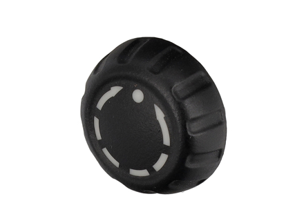 Rotary knob RIGHT for PCM radio control. Porsche 987.1 Boxster / 987C.1 Cayman / 997.1 - 95564295200, 95564295100, 99764220200A05, 99764220100A05, 99764220201A05, 99764220101A05 - URO-016927