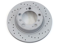 Remschijfrotor SPORT COAT Z, Achter. Porsche 986 (OE-onderdeelnr. 98635240104) - 460.1524.52, 98635240104 - 460.1524.52