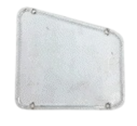 Steering Box Access cover aluminium. Porsche 356 / 356A / 356B T5 - 35649905, 356 49905 - PRS38 Steering Box Access cover aluminium. Porsche 356 / 356A / 356B T5 - 35649905, 356 49905 - PRS38