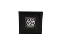 Handmade 1:8 Scale Porsche 964 Cup I Wheel Model – Silver - Hand Assembled & Box Framed - 96536212401, 96536212601, 9933621260061M - BF WH 964 CUP1