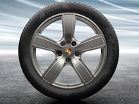 20' Cayenne Sport Classic Platinum (satin-gloss) Alloy Wheels & Summer Tyres Original Porsche - 9Y0044640E 20' Cayenne Sport Classic Platinum (satin-gloss) Alloy Wheels & Summer Tyres Original Porsche - 9Y0044640E