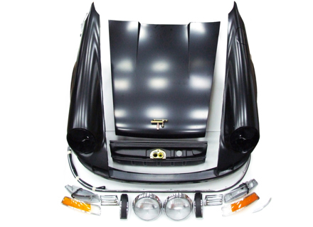 Restoration or Backdate Facelift Kit FRONT Porsche 911 1969-73 - 91150502102GRV, 90150502320GRV, 91150502202GRV, 91163197001, 91163197000, 90155921027, 7L5853611B, WHT004974, 90151101024GRV, 90150515700, 90150515800, 91150501105GRV, 91150501700, 91150501800, 90151105999, 90150504132, 90150509120, 90150103121GRV, 91163111200, 90155943127, 90155943227, 91155943900, 91163194301, 91163194401, PCG63193520, PCG63193620, 90150303123DSK, 90150303223DSK, 91179950307, 91163111502, 90151190106