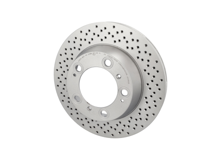 Brake disc rotor, Rear. Porsche 986 Boxster S (OE Part No 98635240301) - 98635240301, 17670, 98735240300, 98735240301