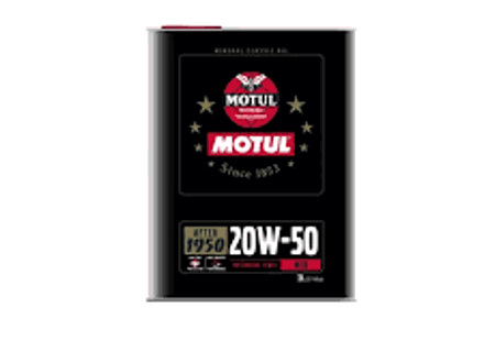 MOTUL CLASSIC PERFORMANCE 20W-50 engine oil 2ltr - 110621