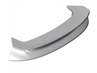 Aileron arrière. Porsche 992 Dakar - 992827940PG2X