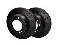 EBC Standard Brake Discs Drilled Rear. Porsche 996 / 997 / Boxster   D1065 - 99635240103, 99635240104, 98635240104 - D1166