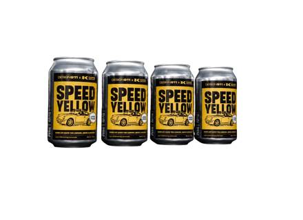 Speed Yellow Lemonade 330ml Pack of 4. - SPLEMON