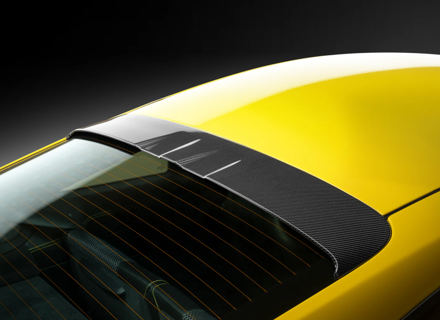 TECHART Roof spoiler, Carbon Fiber. Porsche 992 - 092.121.600.009 - 092.121.600.009
