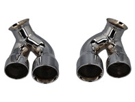 DesignTek Exhaust tail pipes 4 Tube Design for Porsche 996 C2 / C4 - 99611125254, 99611125255, 99611125261, 99611125154, 99611125155 DesignTek Exhaust tail pipes 4 Tube Design for Porsche 996 C2 / C4 - 99611125254, 99611125255, 99611125261, 99611125154, 99611125155