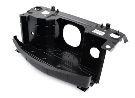 Front well bulkhead panel, primed. Porsche 997 LHD (Left-hand drive) - 99750291504GRV, 99750291502GRV, 99750291500GRV