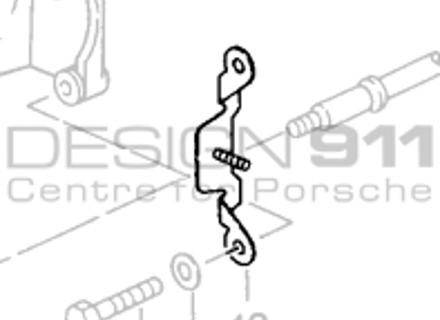Gearbox Bracket Support. Porsche 993 C2 TIPTRONIC - 99337541500