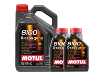 MOTUL 8100 X-CESS GEN2 5W-40 engine oil 7ltr - 109776, 109774