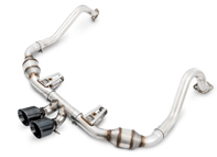 AWE Touring edition exhaust system with Black tips for Porsche 718 Boxster / Cayman - 3015-33080, 3015