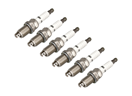 Candele (confezione da 6), doppio iridio. Porsche 997 Turbo e GT2 - 99917010390 - FR6DPP332, Z185, Z185