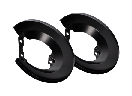 Brake disc cover plate kit complete REAR. Porsche 914-6 - 90135280121, 91435208500, N0102353, N01224111, N0122418 - BRK14.1.105