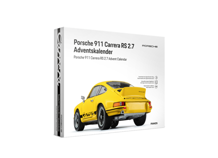 Porsche 911 Carrera RS 2.7 in schaal 1:24 in Geel, Adventskalender