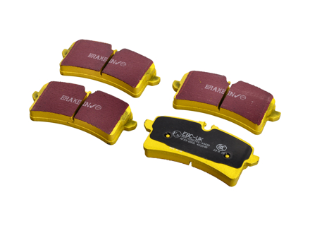 EBC YELLOW Brake Pads 'Fast Road' REAR. Porsche 95B Macan GTS / Macan turbo - 5B698151C, 97035194904, 95B698151BB - DP42204R