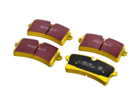 Plaquettes de frein arrière EBC jaunes « Fast Road ». Porsche 95B Macan GTS / Macan turbo - 5B698151C, 97035194904, 95B698151BB - DP42204R