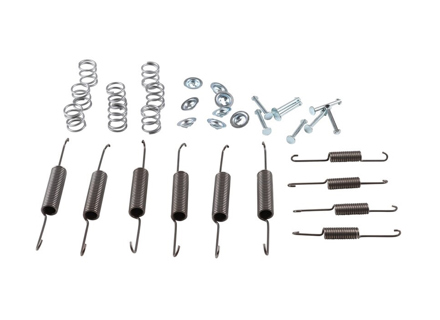 Handbrake shoe hardware kit. Porsche 356 / 356A / 356B 1950-63 - 356  42 168, 35642168, 356  42 172, 35642172, 251 609 289, 251609289, 64442208, 644  42 208, PCG64442208, 356  42 169, 35642169