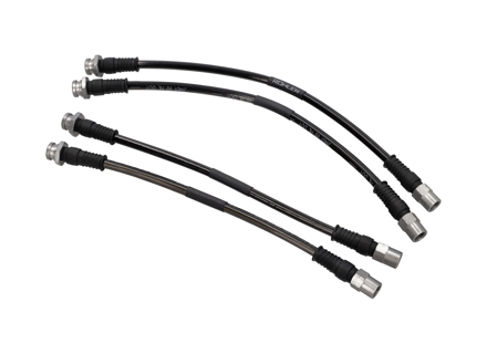 制动软管 编织不锈钢（4 件套） 前后保时捷 911 1974-89 - 90135563201, 90135563202, 90135563203, 90135563101, 90135563102, 90135563100, 91135508700, 91135508701, 91135508702