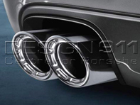 Exhaust Sports Tail Pipes. Porsche 997 MKII - 99704420010, 99711198430, 99711198330