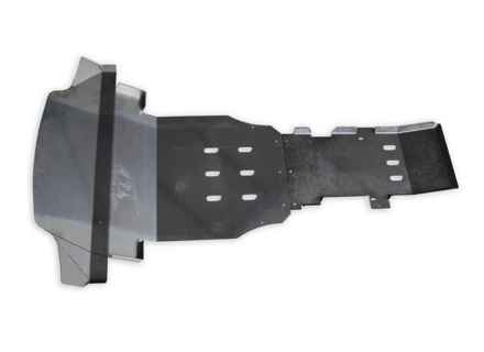 Skid plate engine and gearbox aluminium. Porsche 957 Cayenne - 95550428501, 94450423501, 95550423101, 95550423102, 95550423103, 95550423104, 95550423105, 95550423106, 955504901009B9 - 957OBP001