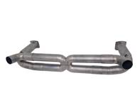 Silenziatore di scarico sportivo da corsa bypass x tubo senza catalizzatori. Porsche 997.1 turbo - 99711102772 - 9M9711102773