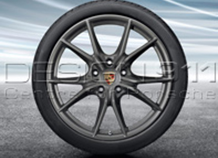 20' 991.2 C2 / C2S 'Carrera S' in PLATINUM Alloy Wheels & Tyres Original Porsche - 99104460324
