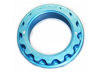 Centre locking wheel nut, Blue. Porsche 918 Spyder - 91836167502, 91836167602
