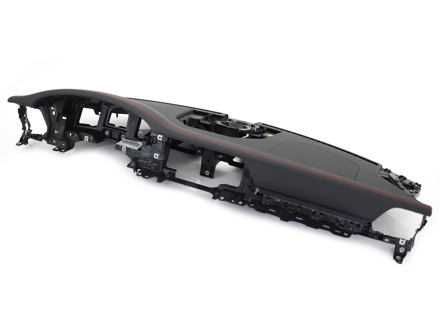 Dashboard, Leather. Porsche 992 GT3 - LHD (Left hand drive) - 992857003BEIA0, 992857003BEIB0, 992857003BEIC0