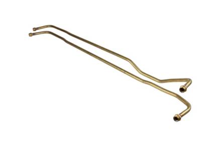 Solid oil pipe set return and feed. Porsche 914-6 - 1613704510, EQ137100