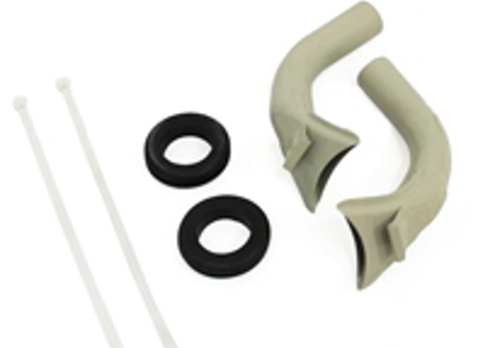 Rear defrost vent, Left & Right. Porsche 911/912 (1965-68) - 90157204122, 90157204222, 99970204050 - PP221D