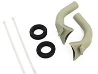 Rear defrost vent, Left & Right. Porsche 911/912 (1965-68) - 90157204122, 90157204222, 99970204050 - PP221D Rear defrost vent, Left & Right. Porsche 911/912 (1965-68) - 90157204122, 90157204222, 99970204050 - PP221D