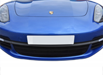 Voorbumper RVS midden onderste grille ZunSport. Porsche Panamera 971 - ZPR86717, ZPR86717B, ZPR86717, ZPR86717B