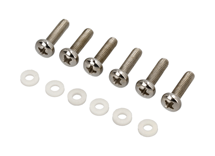 Rear light screw and washer set in SILVER. Porsche 911 70-89 / 959 - PCG63191100