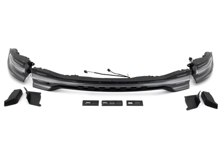 LED tail lights with light panel, darkened. Silver-coloured 'PORSCHE' logo Porsche Macan II - 95B04490500